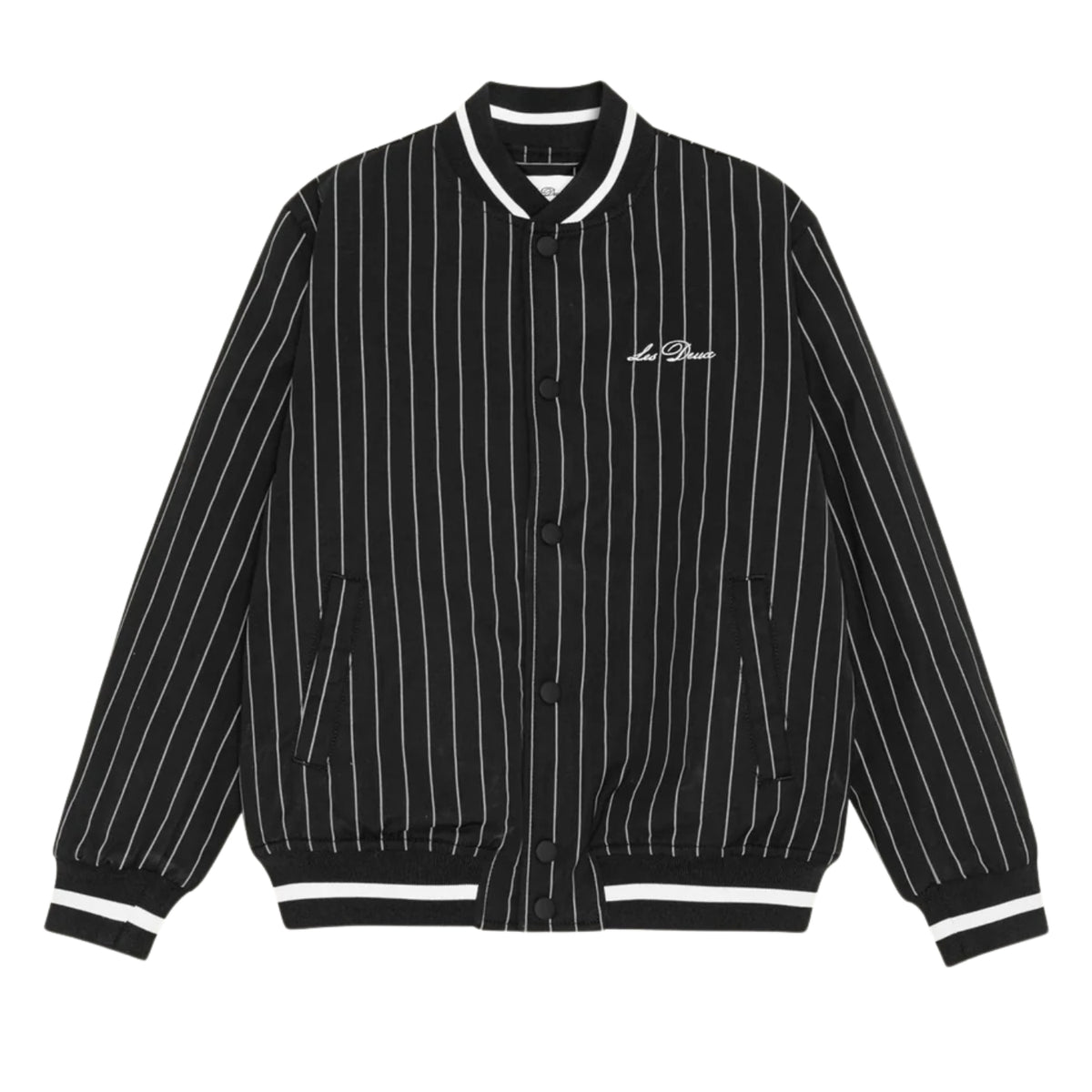 Les Deux Jacket Varsity Tech Black