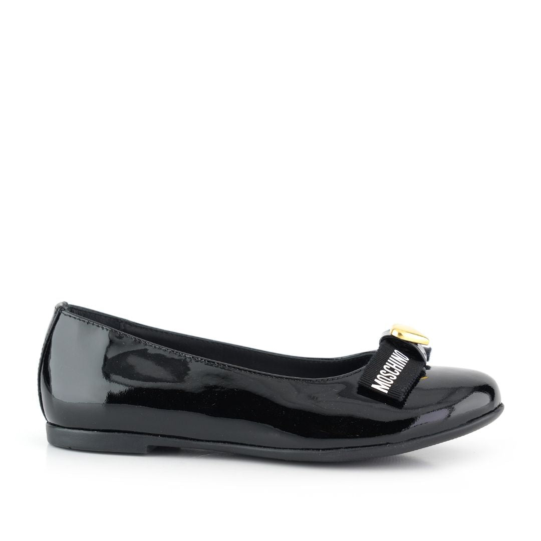 Moschino Pump Heart Logo Black