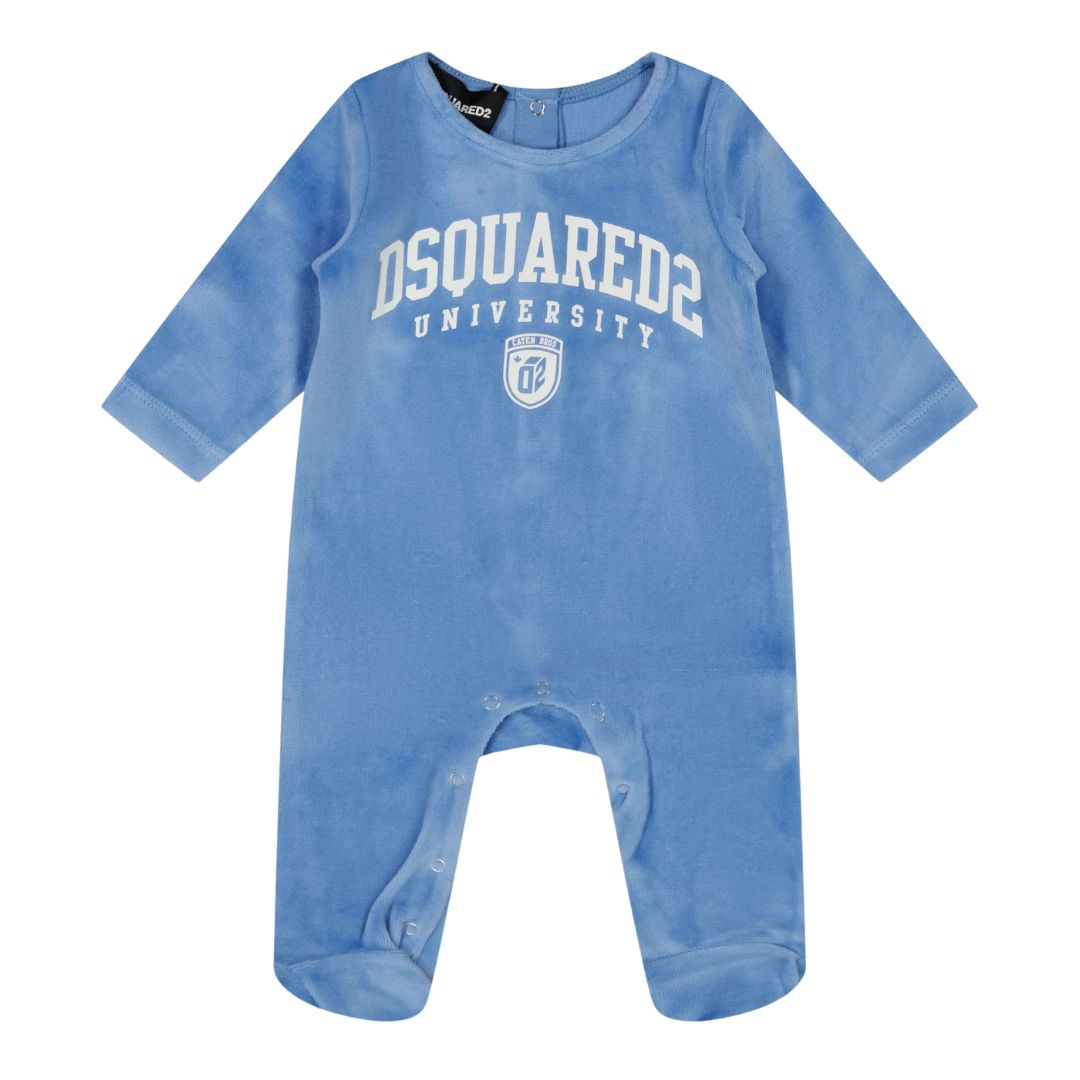 Dsquared2 Romper Bold Logo Blue