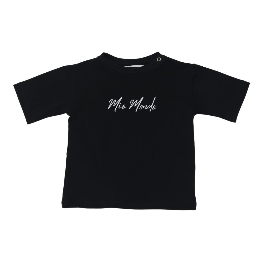 Mio Mondo T-Shirt Logo Black