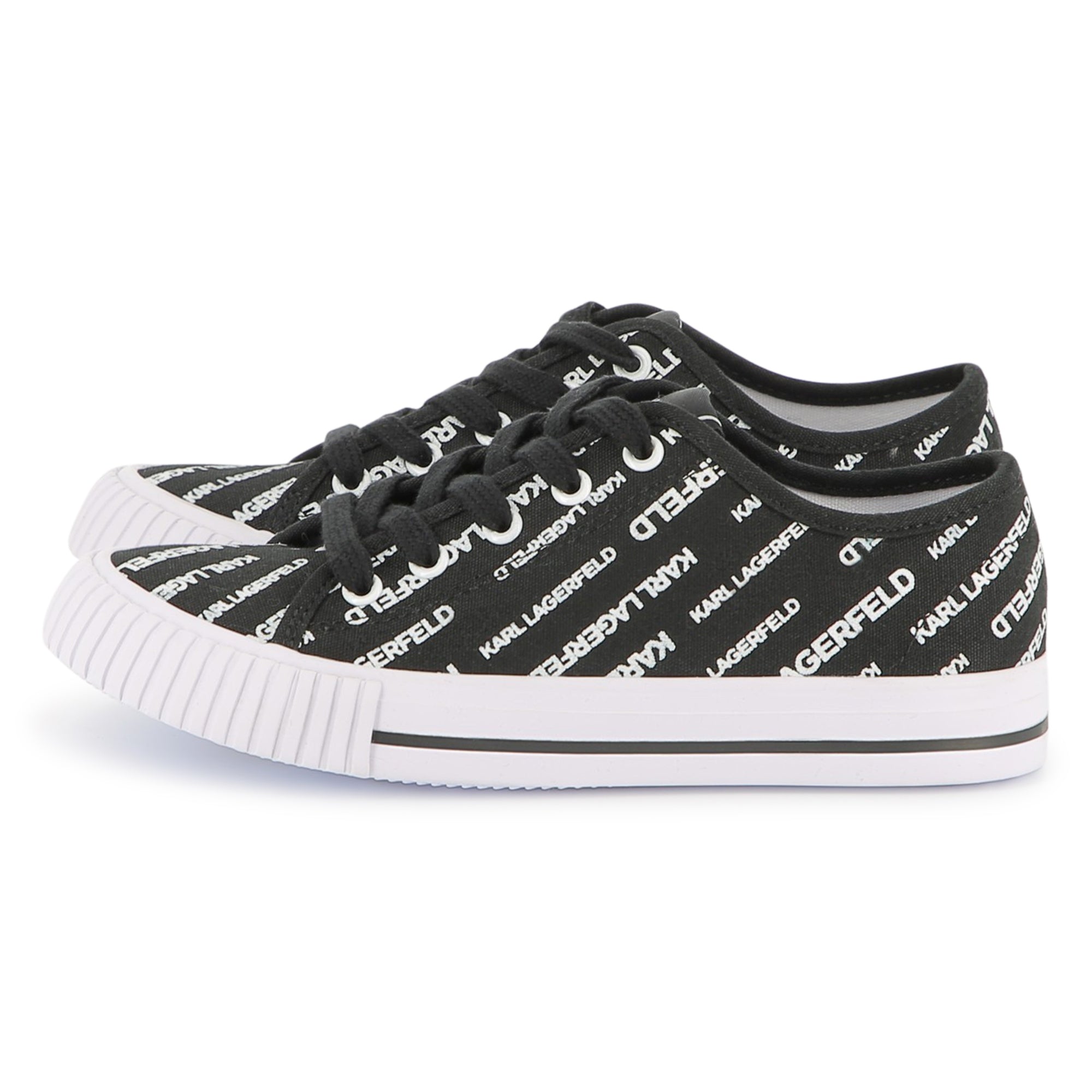 Karl Lagerfeld Sneaker Kl Allover Print Black >