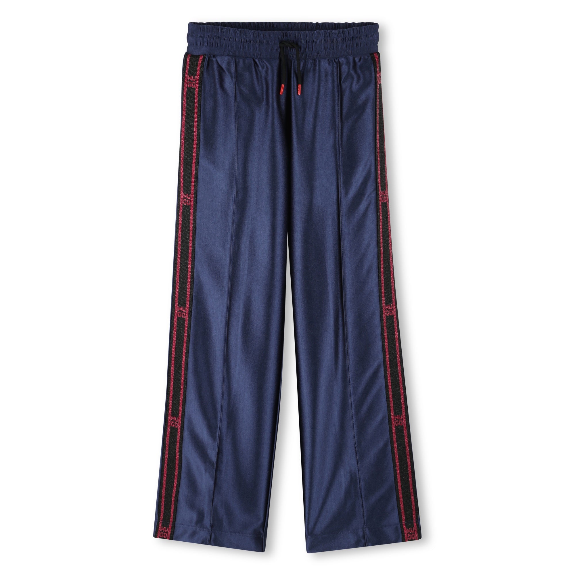 Hugo Trackpants Striped Logo Navy