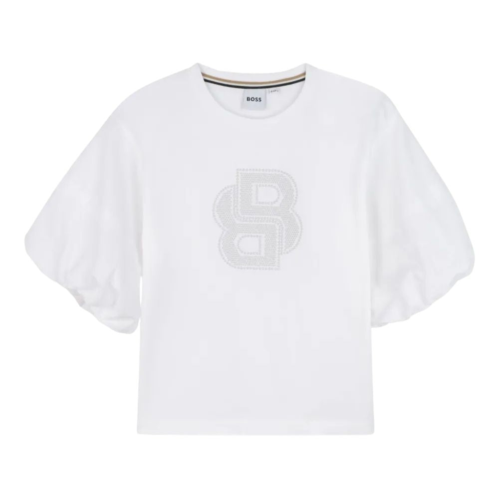 Boss T-Shirt Logo White