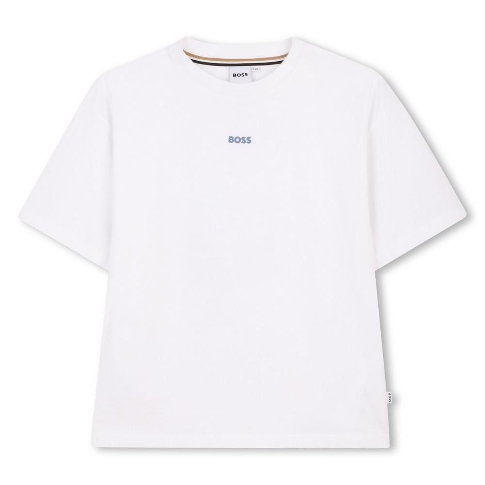 Boss Tshirt Small Logo White
