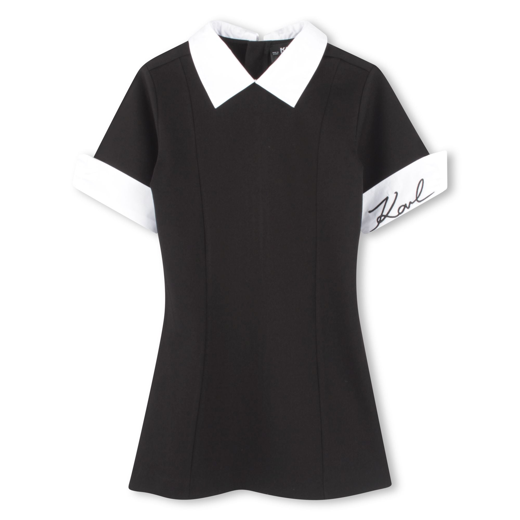 Karl Lagerfeld Dress Golfer Blackwhite