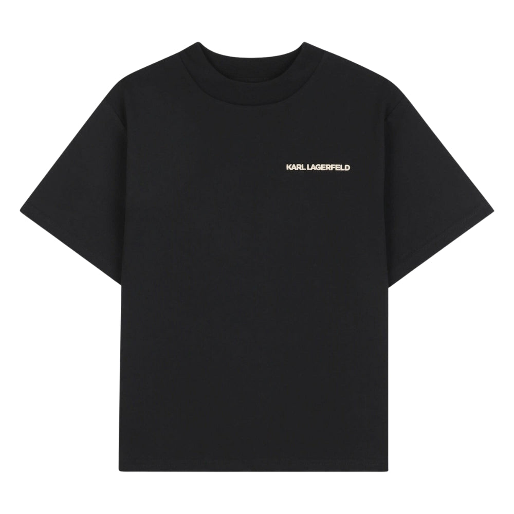Karl Lagerfeld Tshirt Logo Black