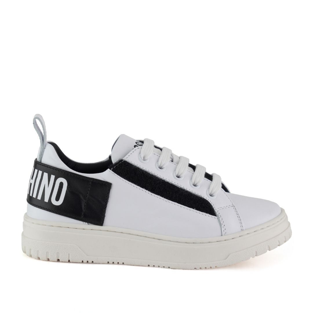 Moschino Sneaker Back Logo White