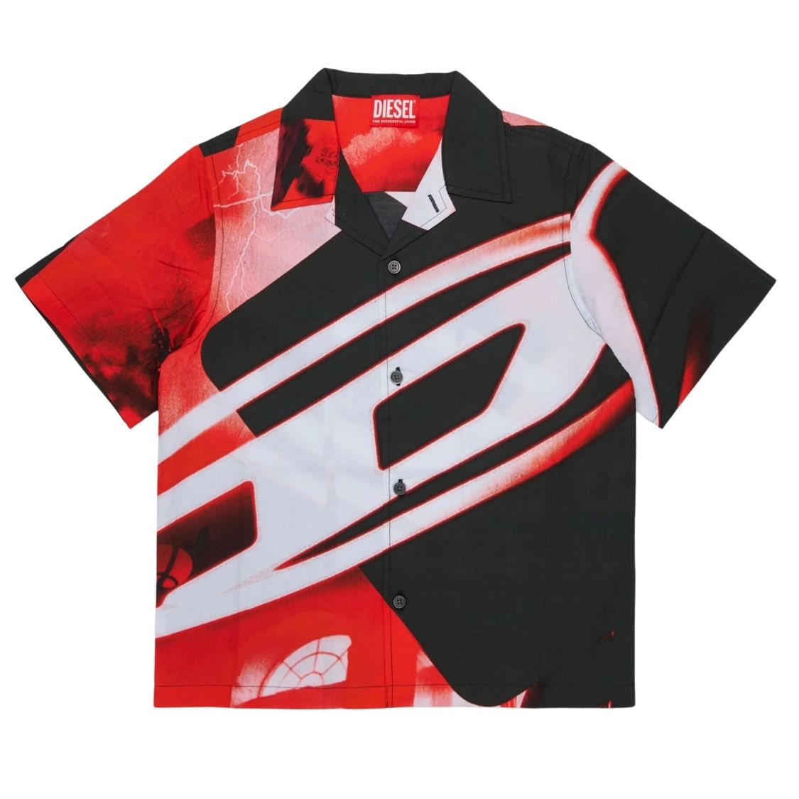 Diesel Golfer Logo Blackred