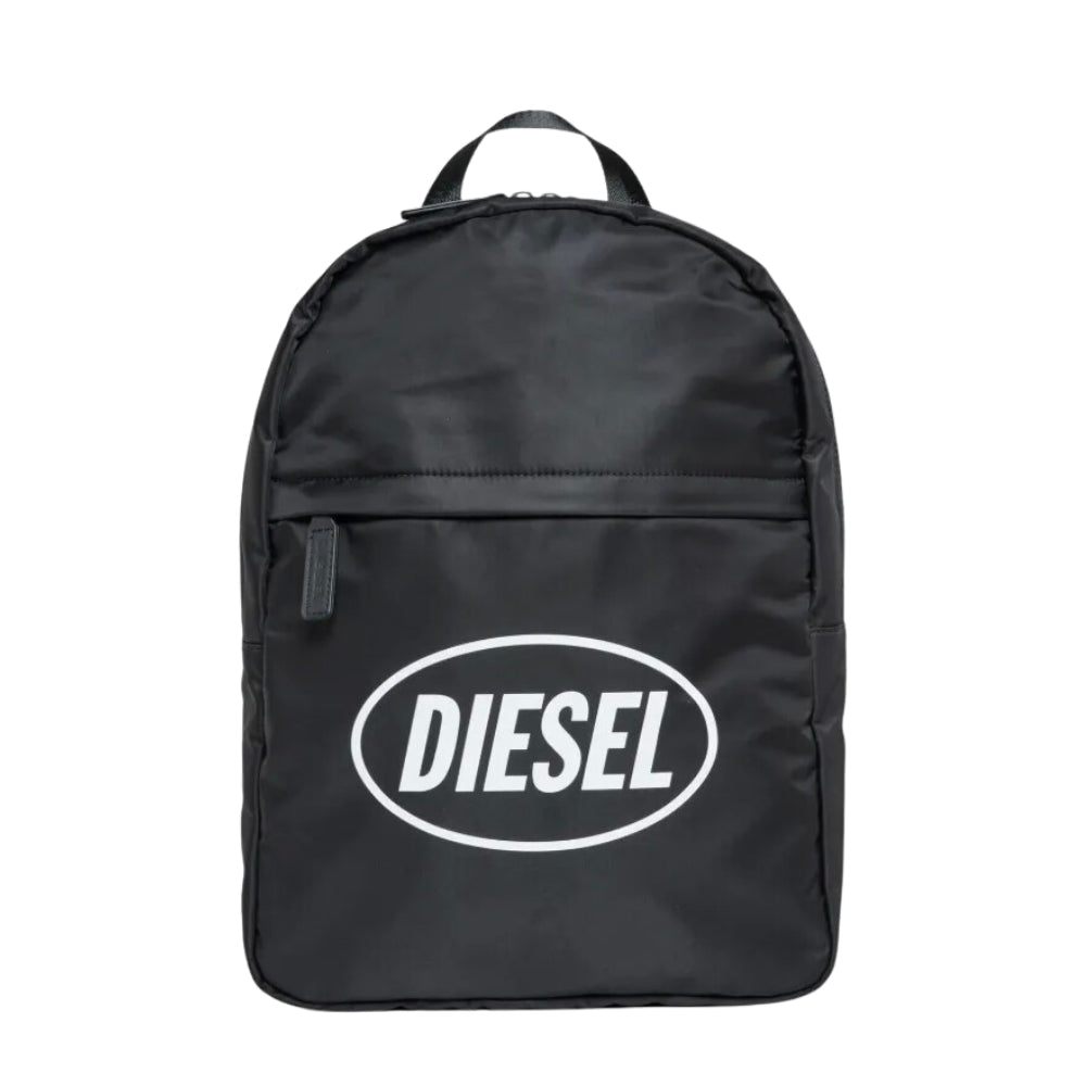 Diesel Bag Backpack Logo Black