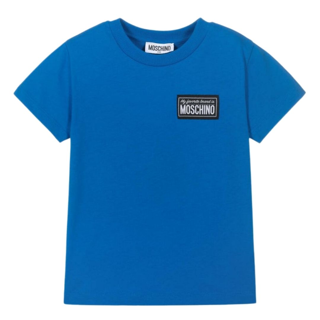 Moschino T-Shirt Logo Blue