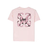 Off White T-Shirt Bow Logo Pink