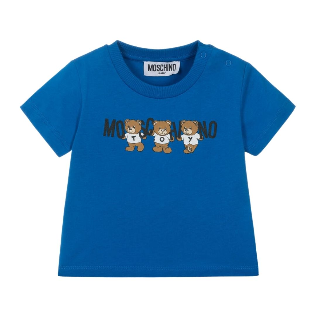 Moschino T-Shirt Teddy Blue