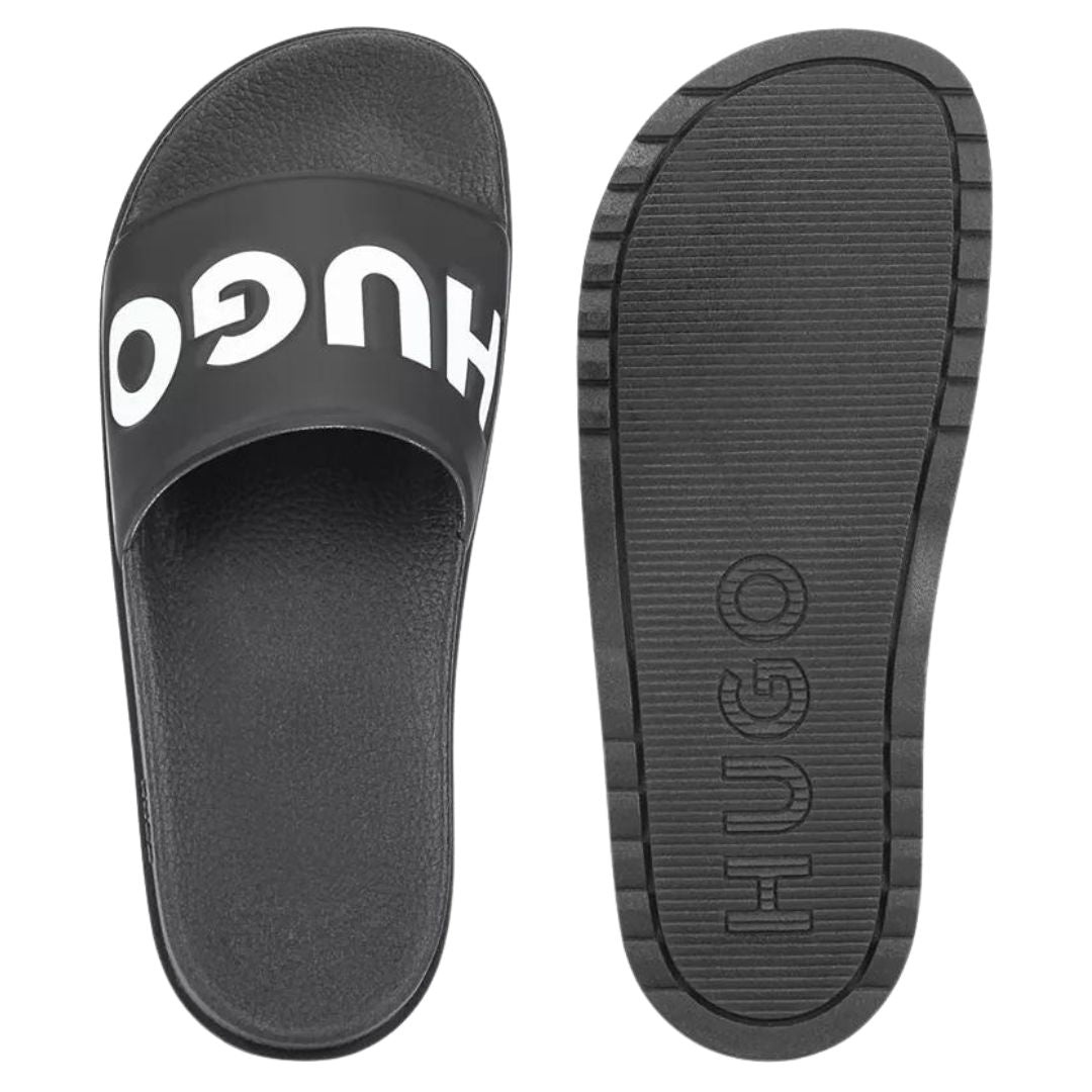 Hugo Slides Logo Black