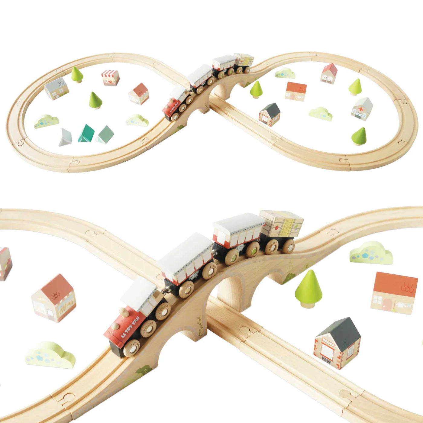 Le Toy Van Figure Of Train Set