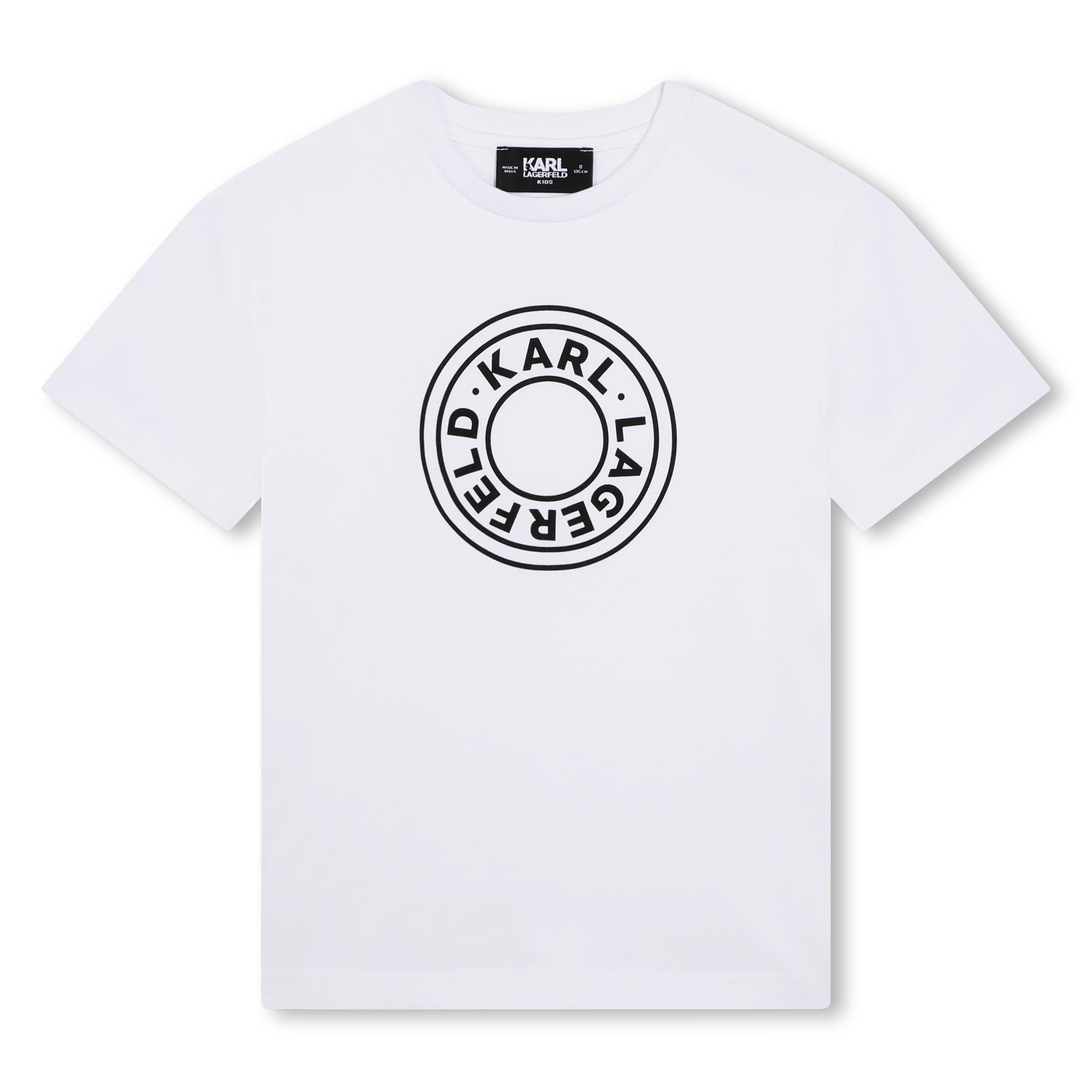 Karl Lagerfeld T-Shirt Midnight Paris White