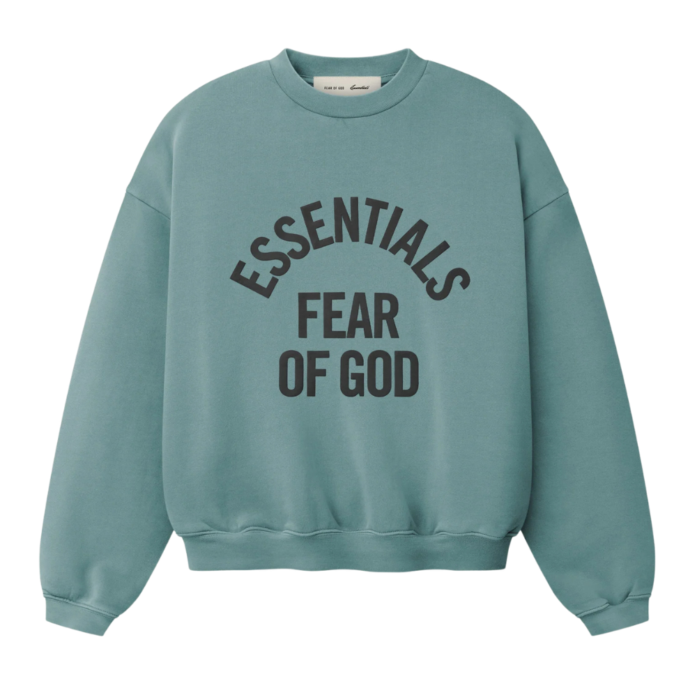 Fear Of God Sweater Campus 90`S Logo Blue