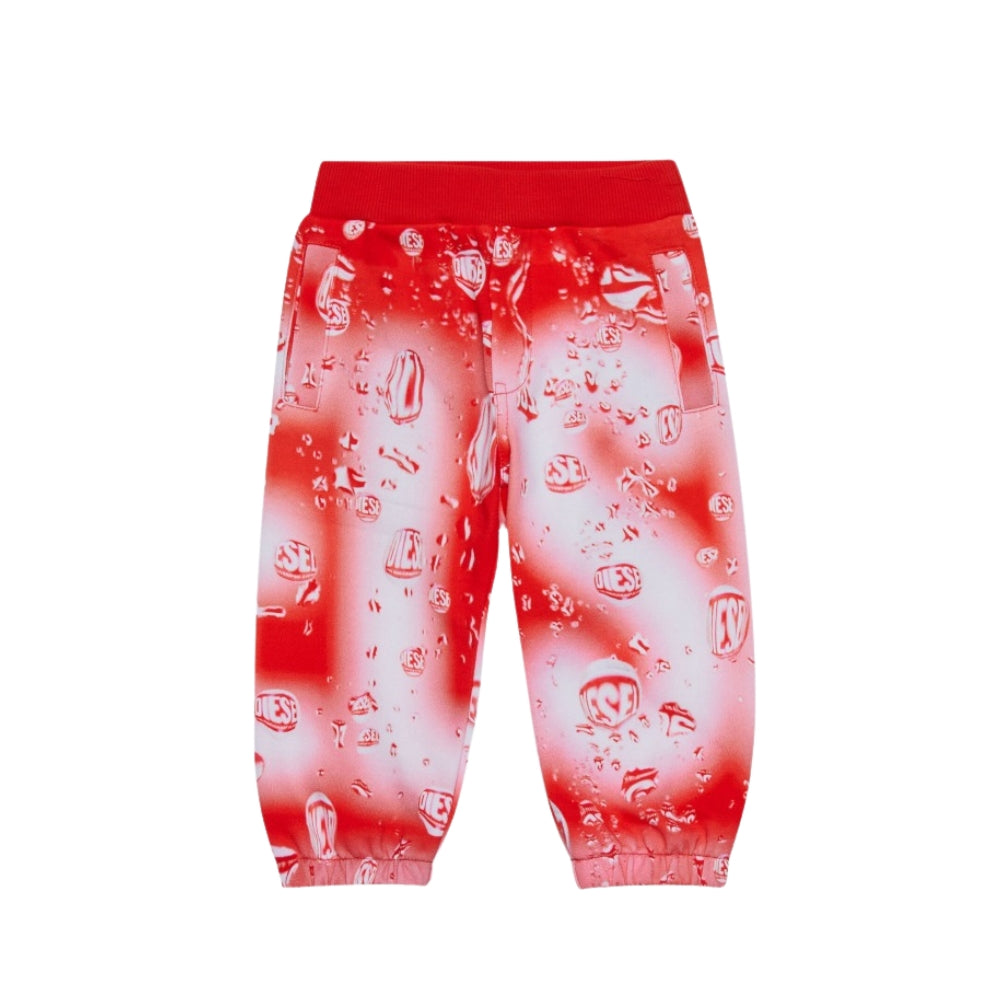 Diesel Track Pants Redwhite