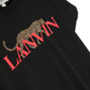 Lanvin T-Shirt Logo Black