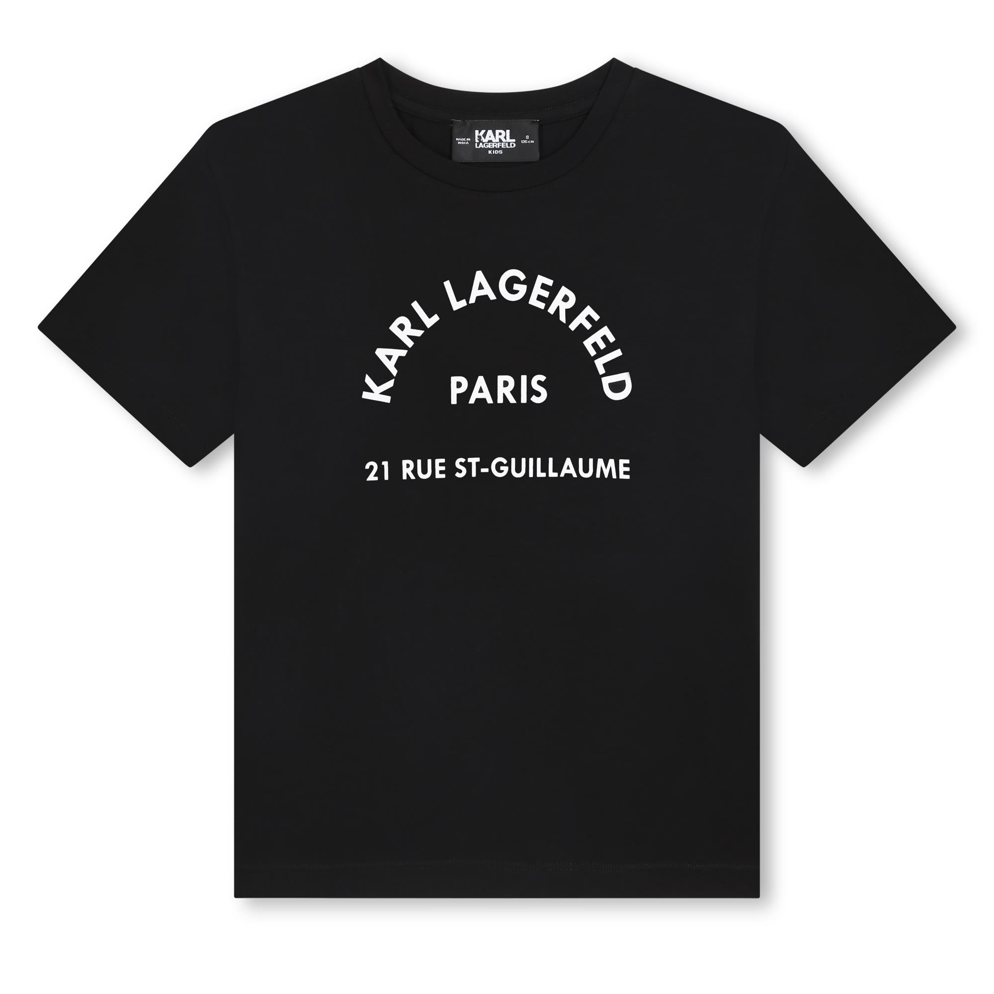 Karl Lagerfeld  Tshirt Midnight Paris Black