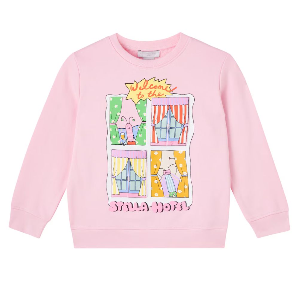 Stella Mccartney Sweater Graphic Prints Pink