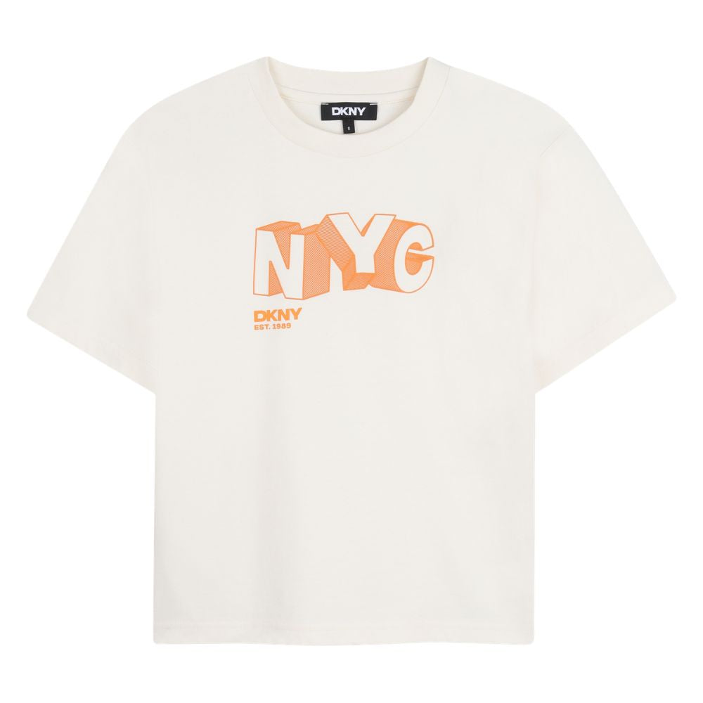 Dkny Tshirt Logo White