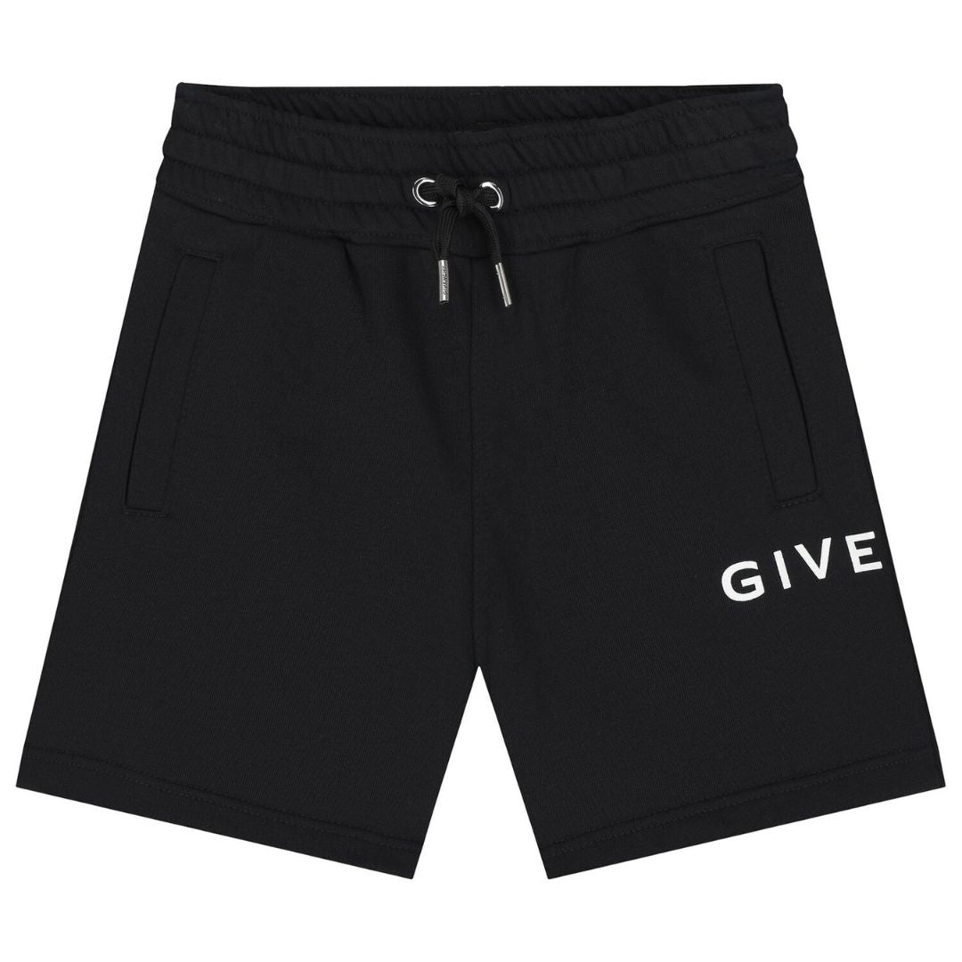 Givenchy Shorts Logo Black