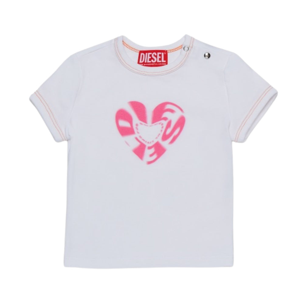 Diesel Tshirt Trilib White