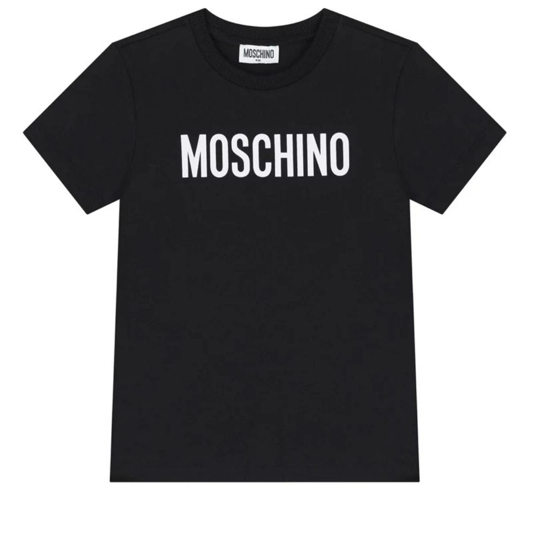 Moschino Tshirt Unisex Logo Black