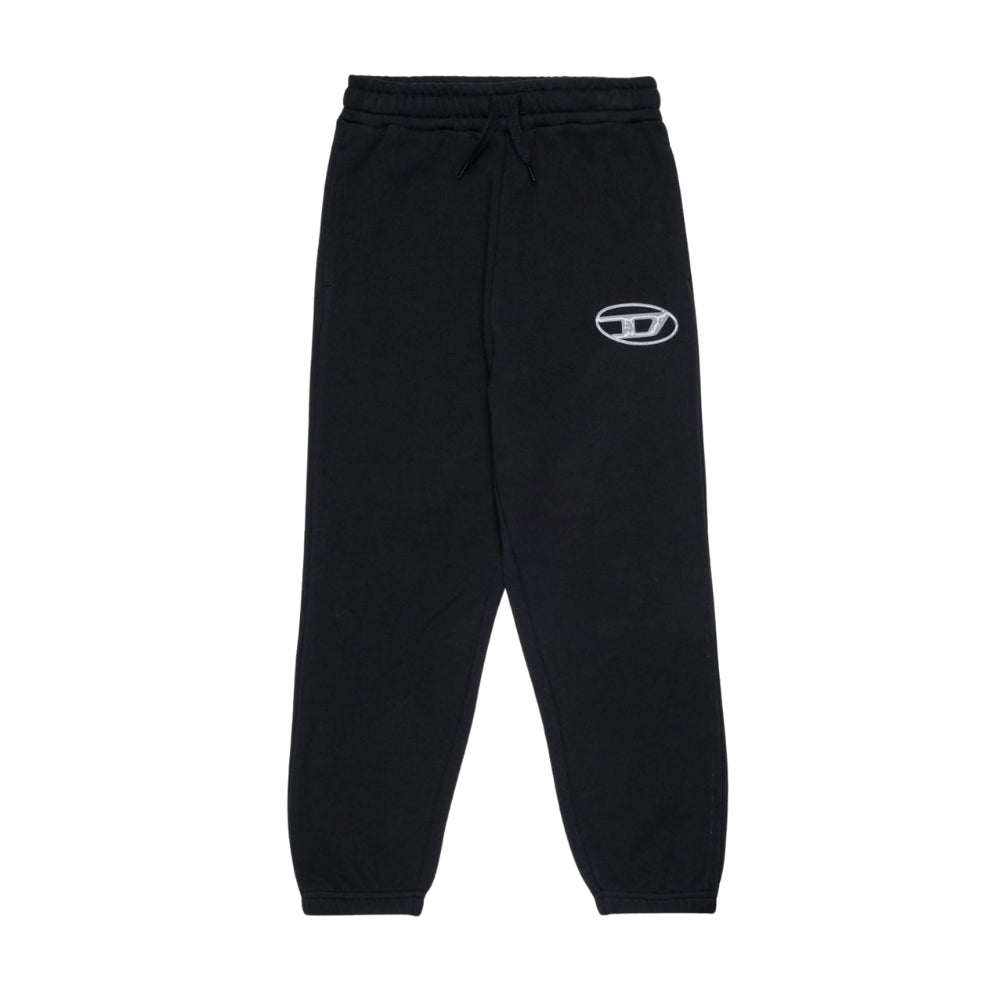 Diesel Track Pants Logo Black