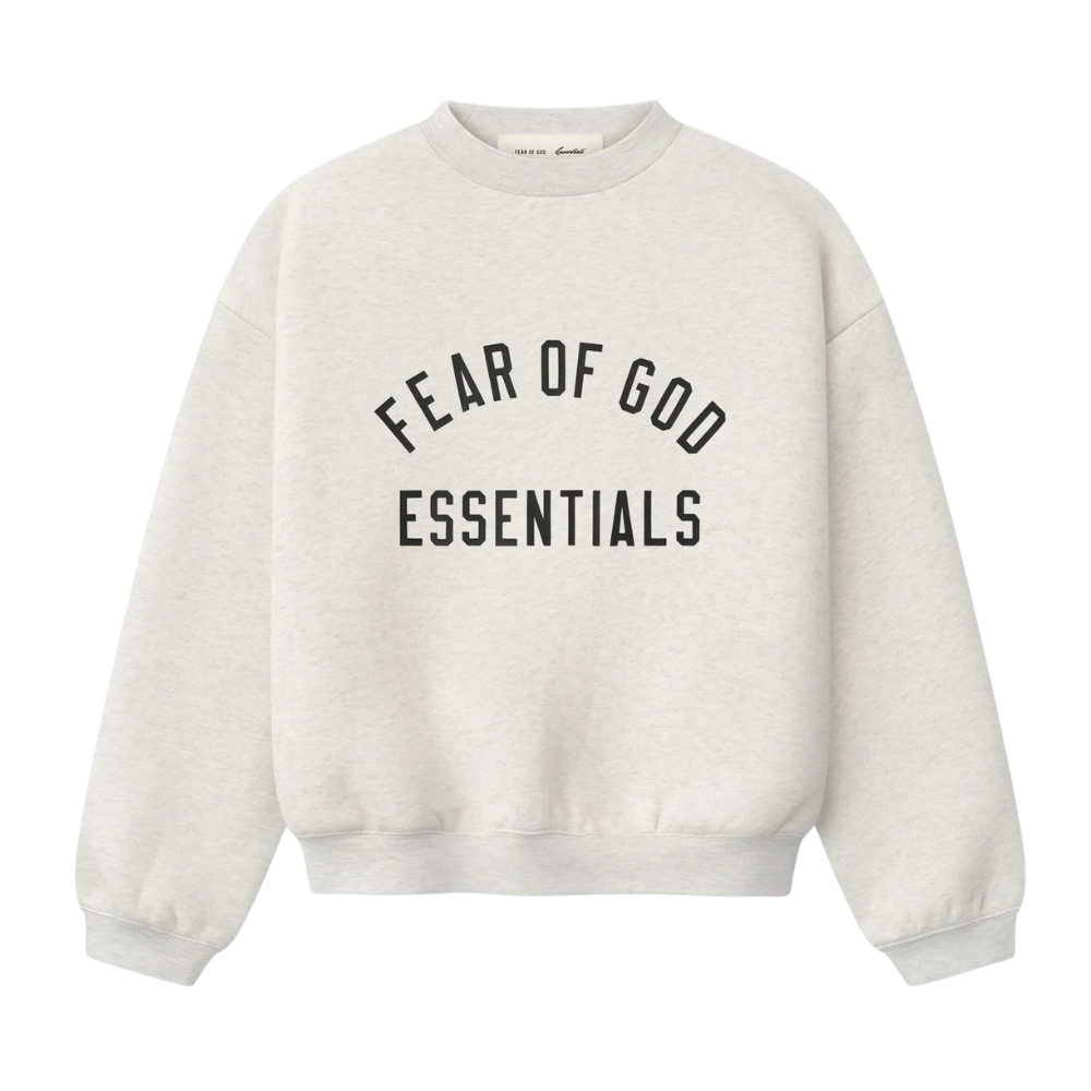 Fear Of God Sweater Logo Grey