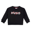 Hugo Sweater Double Logo Black