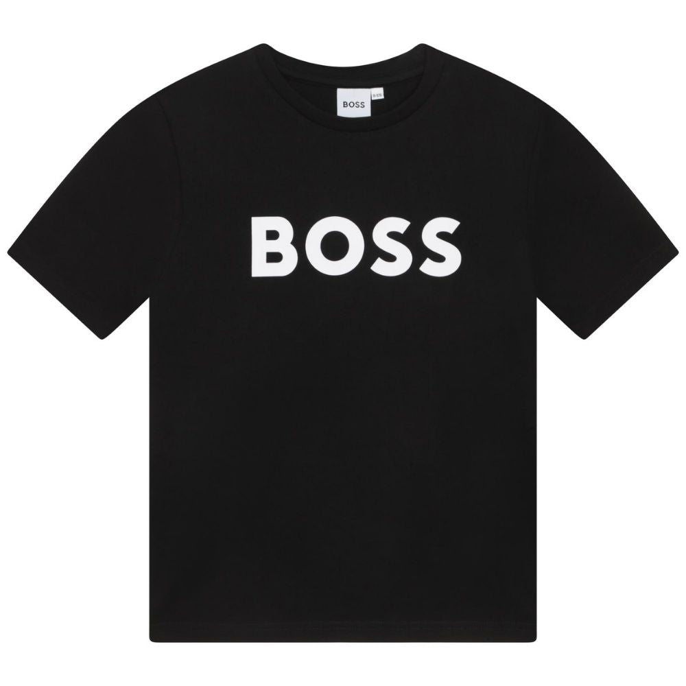 Boss Tshirt Big Logo Blackwhite
