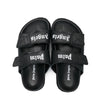 Palm Angels Sandals Black-White
