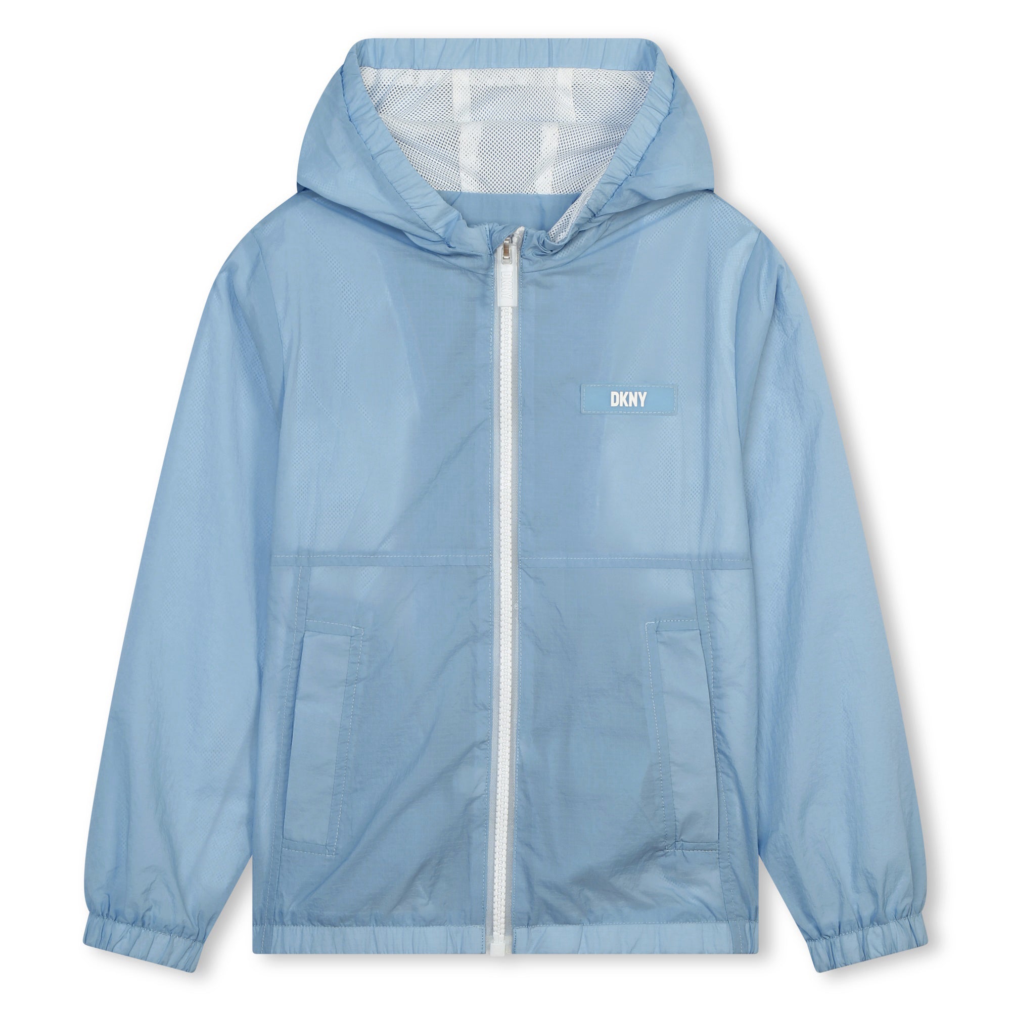 Dkny Windbreaker Jacket Blue