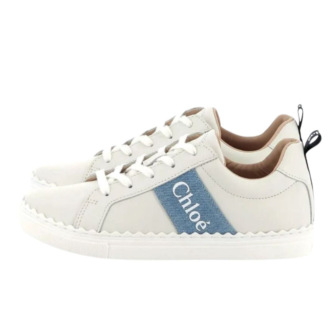 Chloe Sneaker Junior Logo Off-White