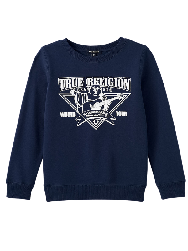 True Religion Sweater Navy Blue