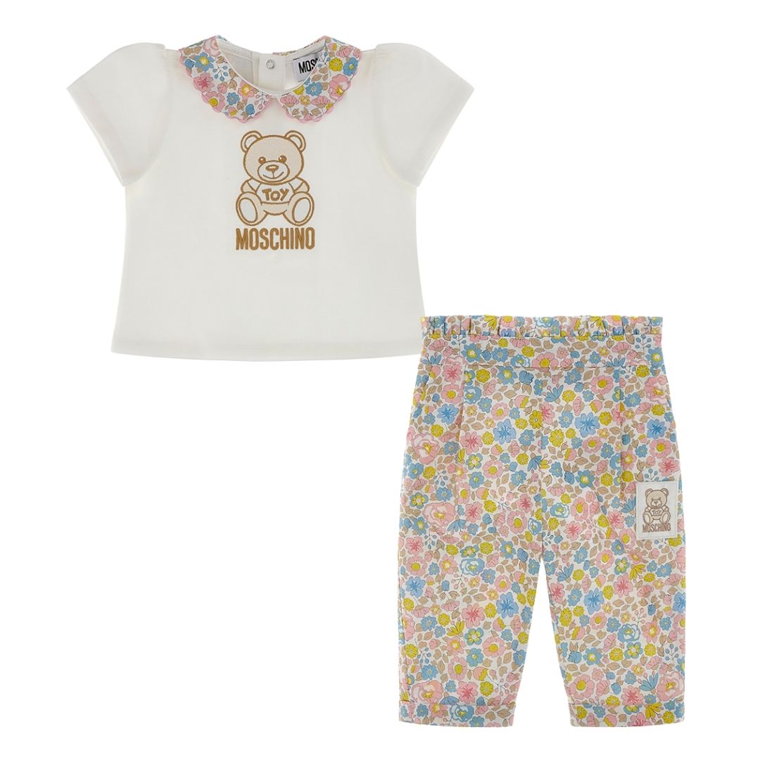 Moschino Set Blouse & Trouser Multi Colour