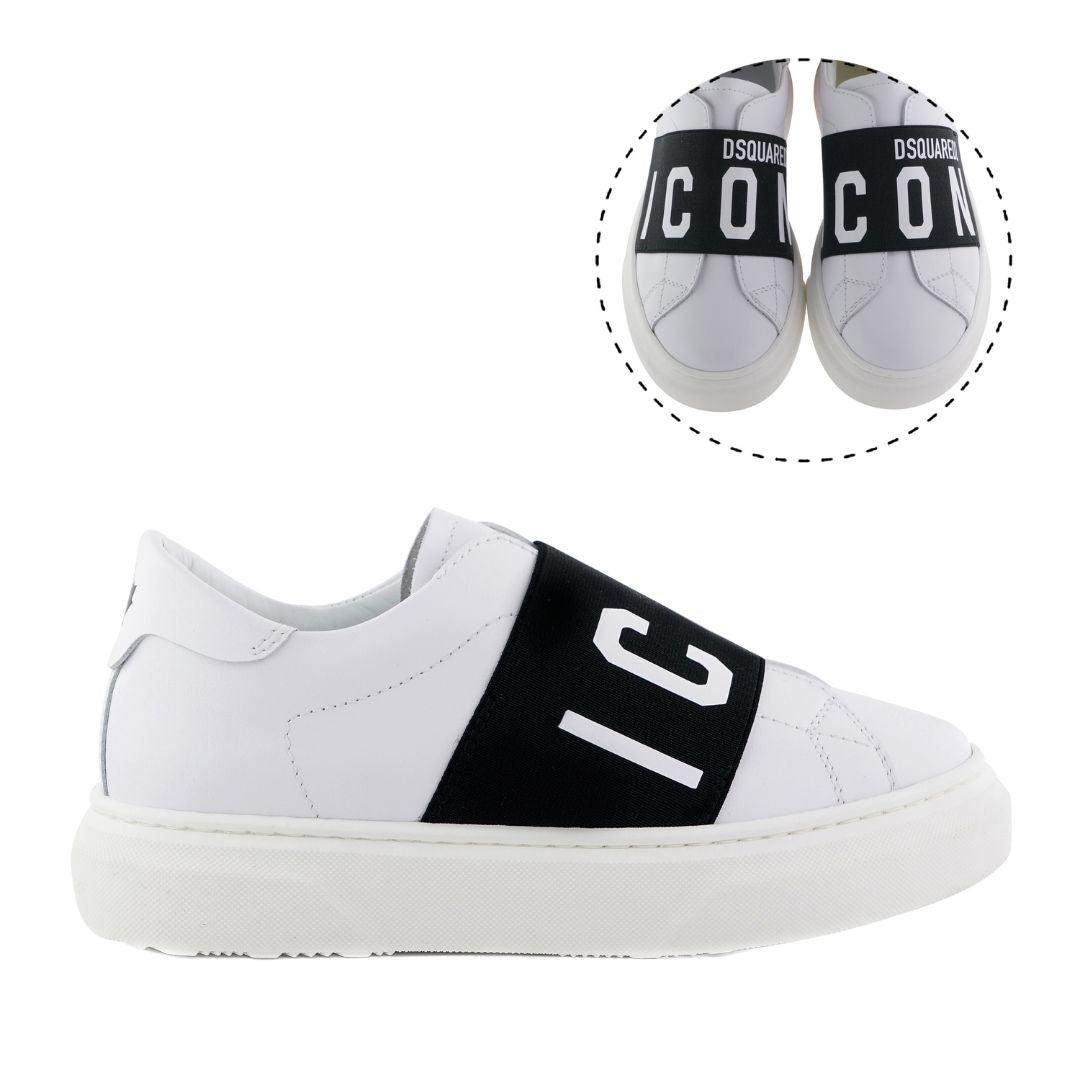 Dsquared2 Sneaker Icon Logo White