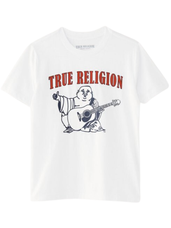 True Religion T-Shirt Logo White