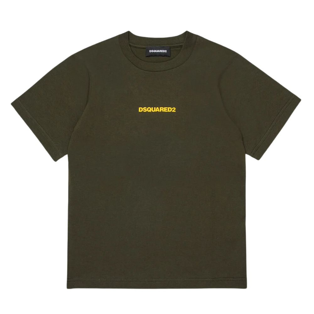 Dsquared Tshirt Slouch Fit Khaki