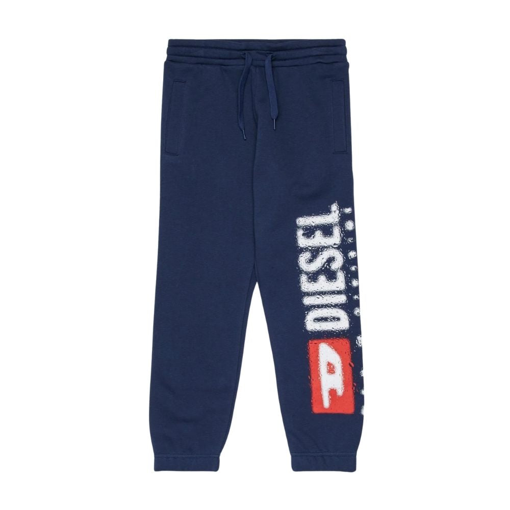 Diesel Track Pants Logo Navy