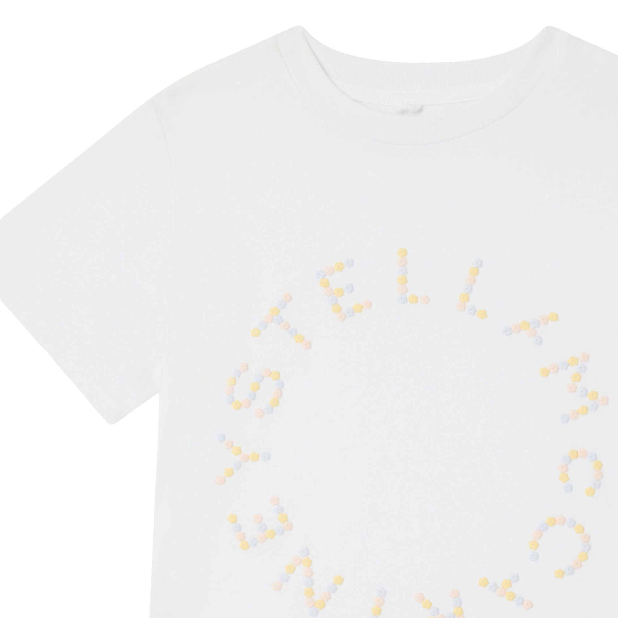 Stella Mccartney Tshirt Logo White