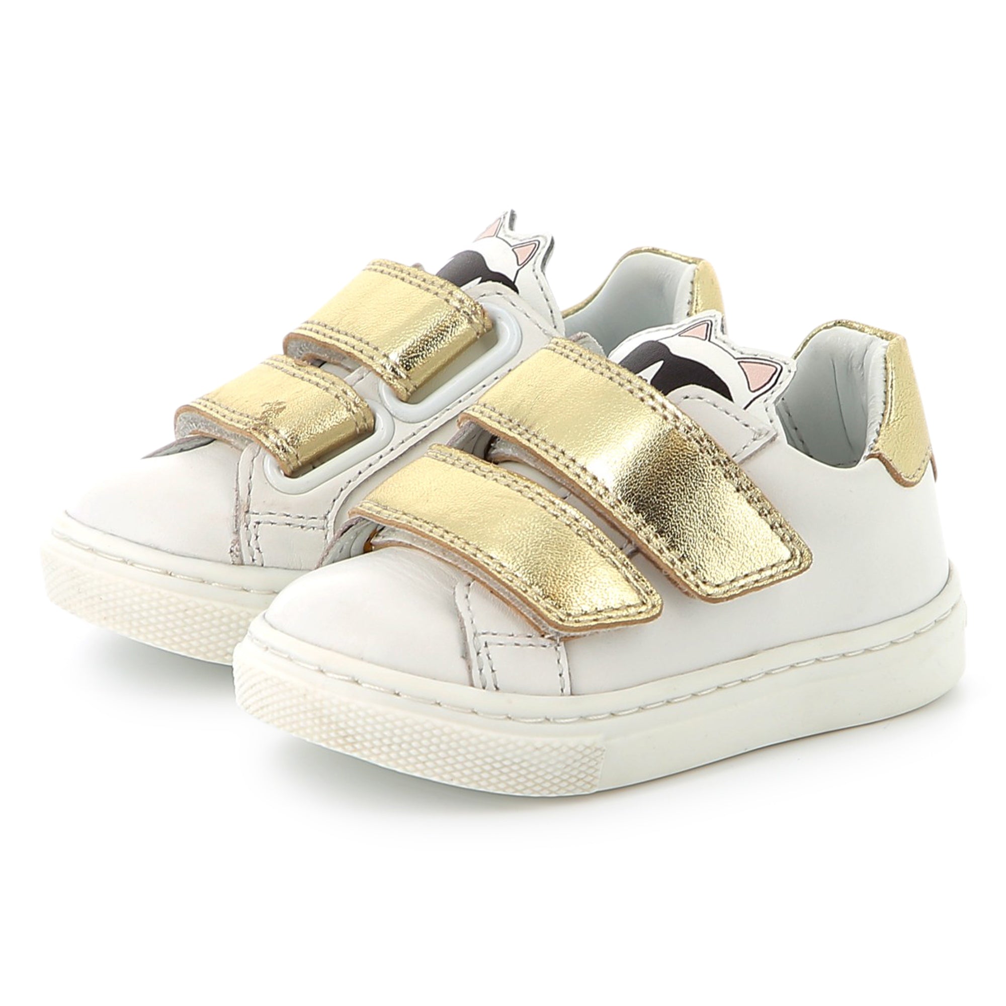 Karl Lagerfeld Sneaker Kl Strap Whitegold