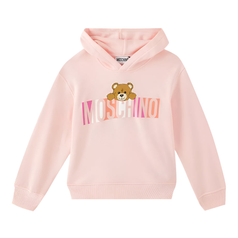 Moschino Sweater Logo Unisex Pink