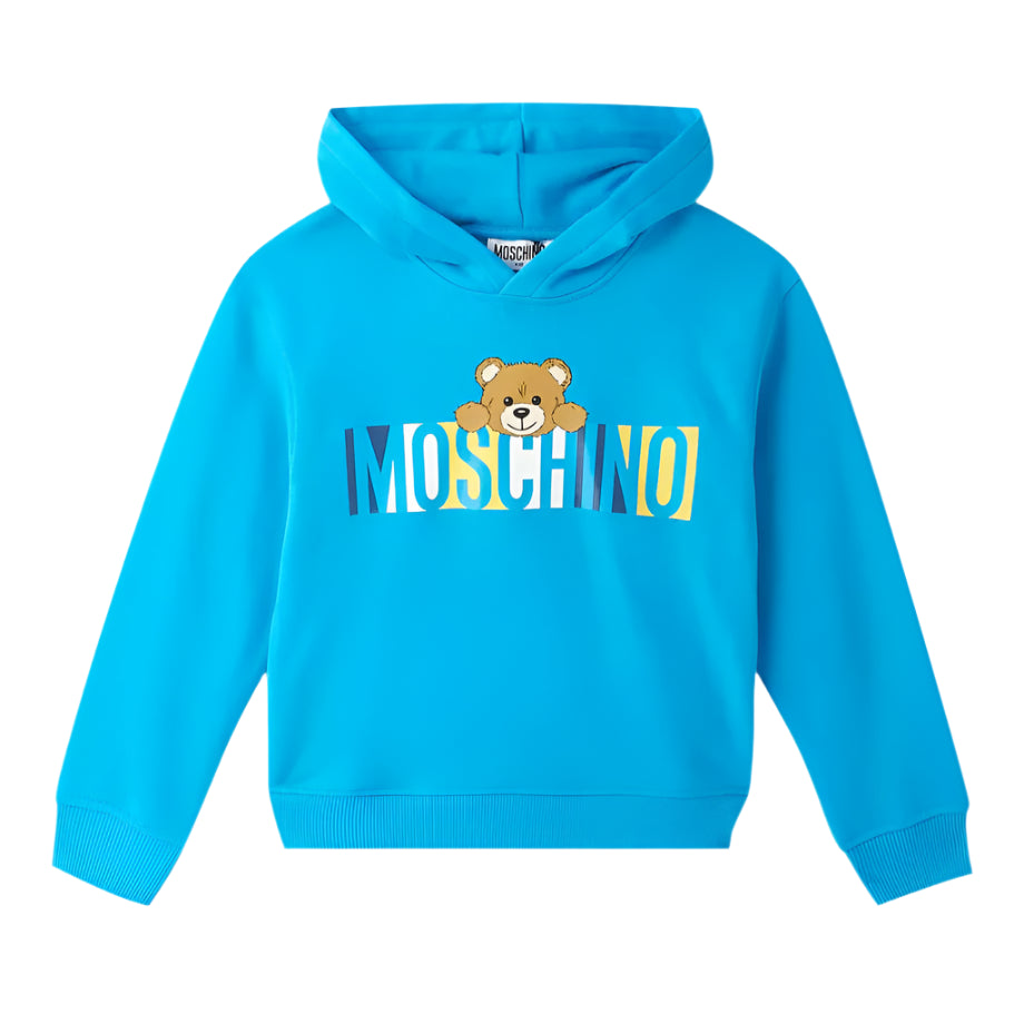 Moschino Sweater Logo Unisex Blue