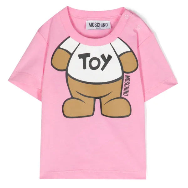 Moschino Teddy Tshirt Pink