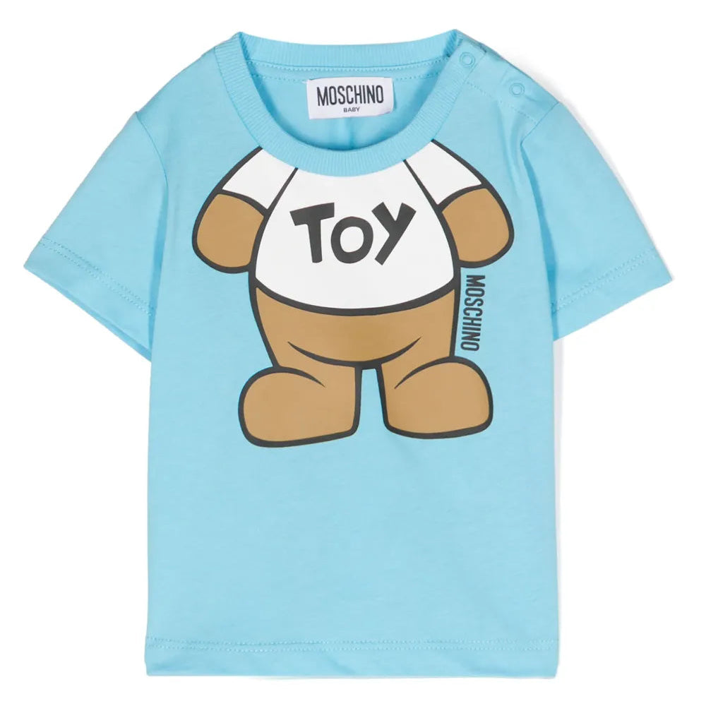 Moschino Teddy Tshirt Blue