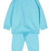 Moschino Blue Track Suit Logo White