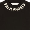 Palm Angels T-Shirt Collar Logo Black With Cream