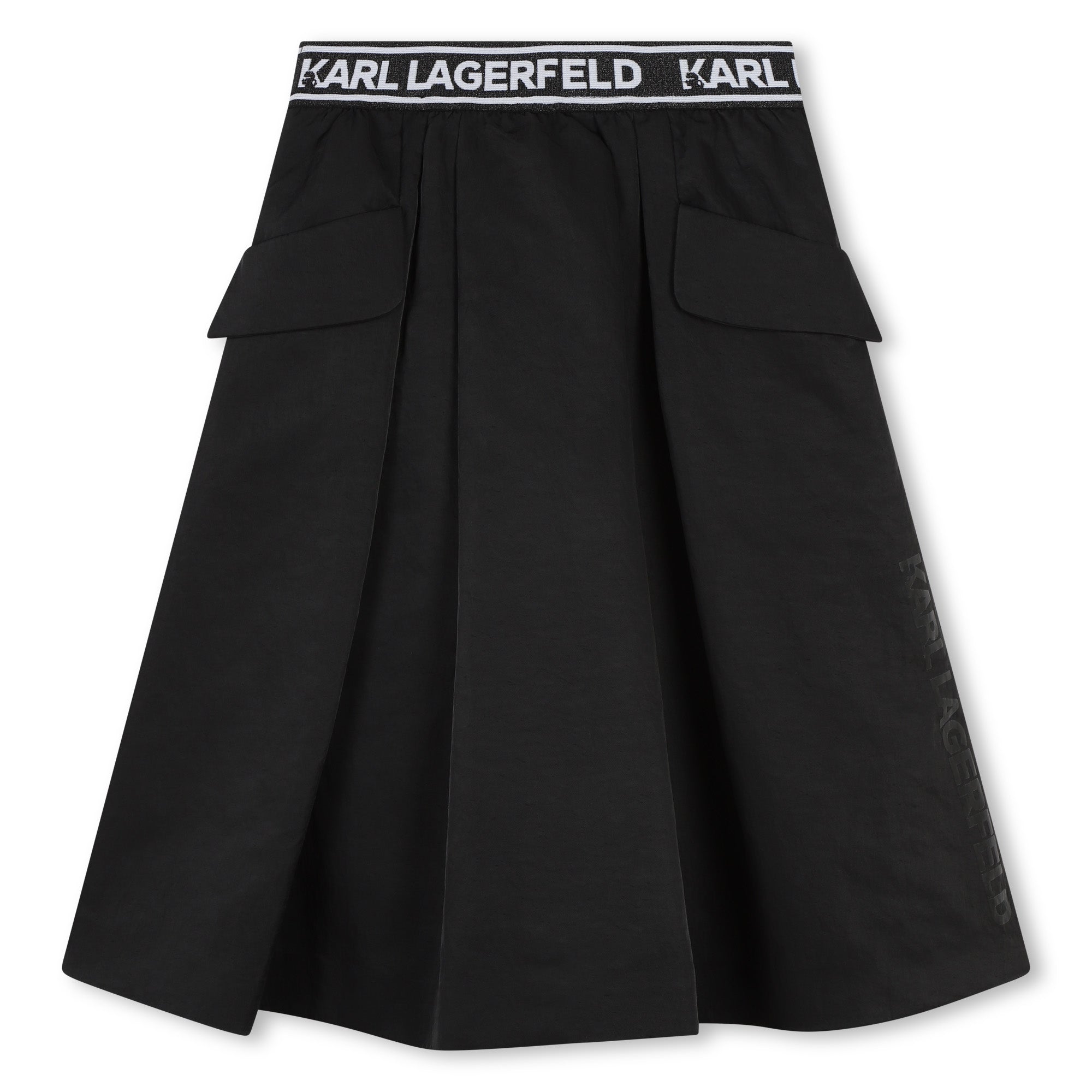 Karl Lagerfeld  Skirt Track N Rings Black